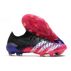 adidas Predator Freak.1 Low FG Superspectral - Svart Vit Rosa