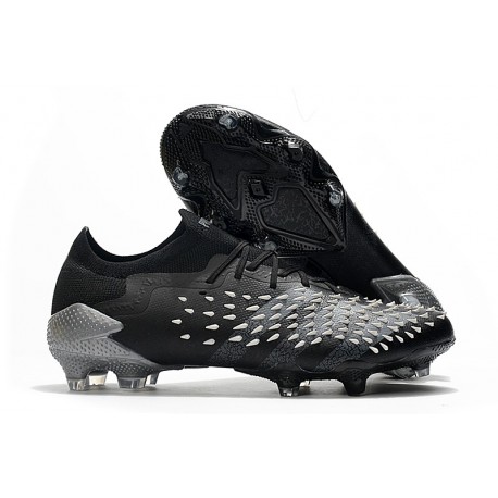 adidas Predator Freak.1 Low FG Superstealth - Svart Grå Vit