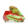 Nike Mercurial Superfly 8 Elite SG-PRO AC Grön Röd Nike Mercurial Superfly 8 Elite SG-PRO AC Grön Röd