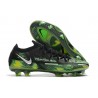 Fotbollsskor Nike Phantom GT2 Elite FG Svart Silver Grön