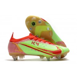 Nike Mercurial Vapor 14 Elite SG-Pro Gul Röd