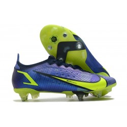 Nike Mercurial Vapor 14 Elite SG-Pro Recharge - Blå Neon Navy