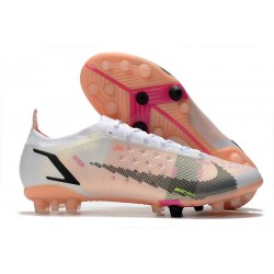 Nike Mercurial Vapor 14 Elite AG Pro Rawdacious - Vit Röd Rosa