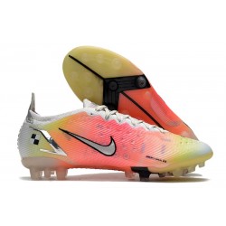 Fotbollsskor Nike Mercurial Vapor 14 Elite AG Pro Vit Röd Silver