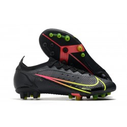 Fotbollsskor Nike Mercurial Vapor 14 Elite AG Pro Black x Prism - Svart Gul Röd