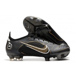 Nike Mercurial Vapor 14 Elite FG Shadow - Svart Guld Silver