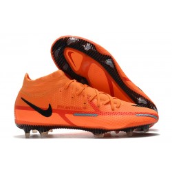 Nike Phantom GT2 Elite Dynamic Fit FG Orange Svart