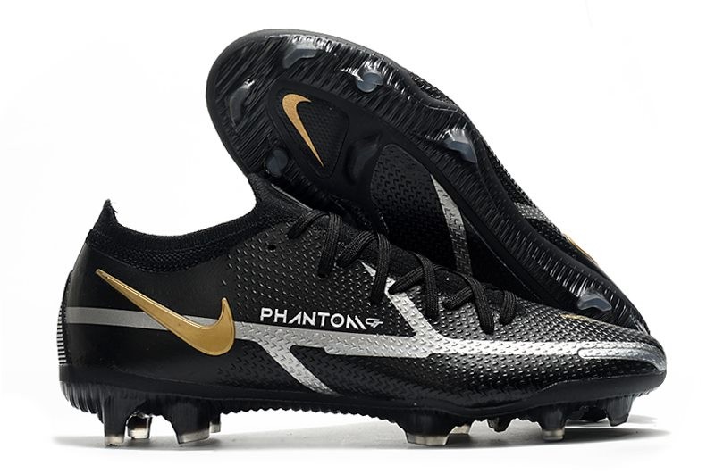 Fotbollsskor Nike Phantom GT2 Elite FG Shadow Svart Gr Guld