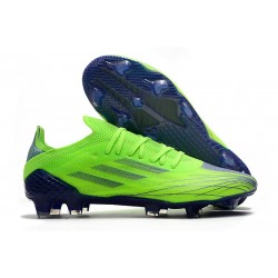 Fotbollsskor för Män adidas X Speedflow.1 FG Grön Lila