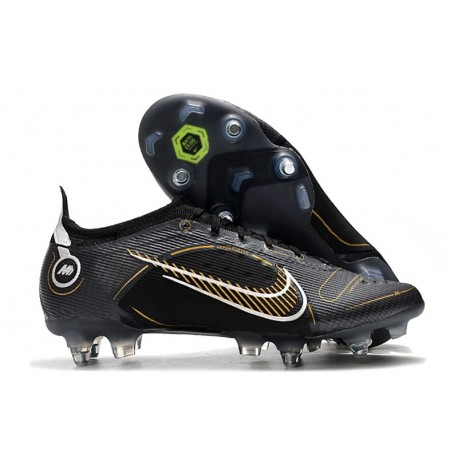 Nike Mercurial Vapor 14 Elite SG-Pro Shadow - Svart Guld Silver