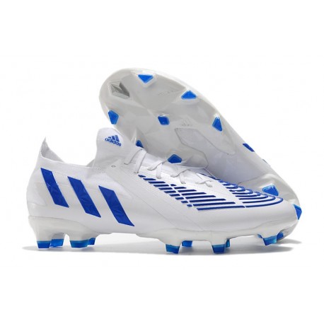 Fotbollsskor adidas Predator Edge.1 Low FG Diamond Edge - Vit Blå