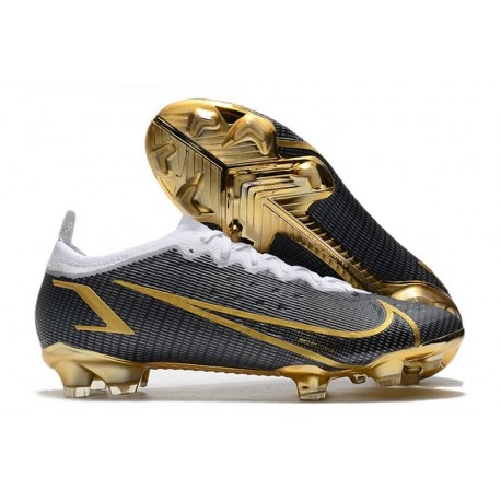 Nike Mercurial Vapor 14 Elite FG Svart Guld