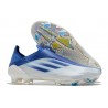 Fotbollsskor adidas X Speedflow+ FG Diamond Edge - Vit Navy Blå
