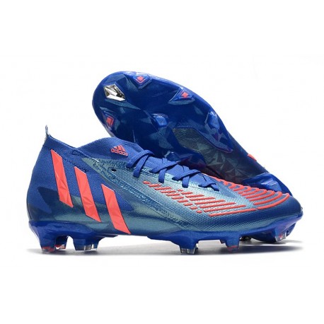 adidas Predator Edge.1 FG Fotbollsskors Sapphire Edge - Blå Turbo