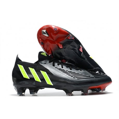 Fotbollsskor adidas Predator Edge.1 Low FG Svart Grön