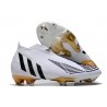 Fotbollsskor för Herrar adidas Predator Edge + FG Vit Svart Guld