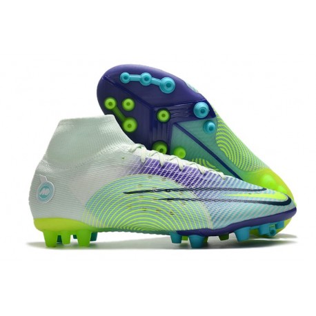 Nike Mercurial Superfly 8 Elite AG PRO Dream Speed 5 - Grön Neon Lila