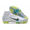 Nike Mercurial Superfly 8 Elite AG PRO Grå Blå Svart