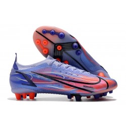 Fotbollsskor Nike Mercurial Vapor 14 Elite AG Pro KM Flames - Lila Silver