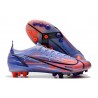 Nike Mercurial Vapor 14 Elite AG Pro KM Flames - Lila Silver
