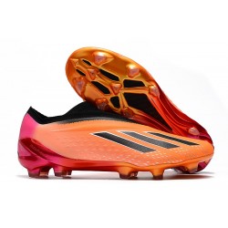Fotbollsskor adidas X Speedportal + FG Orange Svart