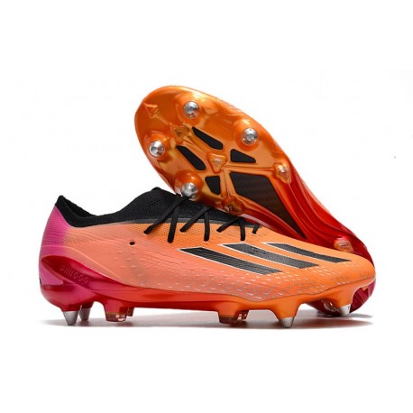 Fotbollsskor adidas X SPEEDPORTAL.1 SG Orange Svart
