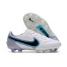 Fotbollsskor för Män Nike Tiempo Legend IX Elite FG Vit Svart