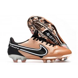 Fotbollsskor för Män Nike Tiempo Legend IX Elite FG Brun Vit Röd