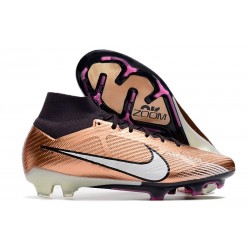 Nike Zoom Mercurial Superfly 9 Elite FG Mbappé Personal Edition - Brun