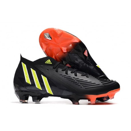 adidas Predator Edge.1 FG Fotbollsskors Svart Gul