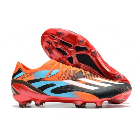 adidas X Speedportal.1 FG fotbollsskor Orange Svart Blå