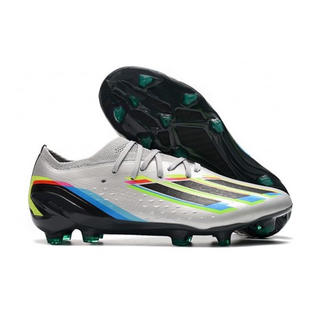 adidas X Speedportal.1 FG fotbollsskor Beyond Fast - Silver Svart Gul