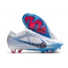 Nike Air Zoom Mercurial Vapor 15 Elite FG Vit Blå