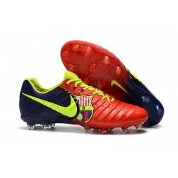 Nike Tiempo Fotbollsskor Legend VII FG - Barcelona Röd