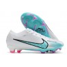 Nike Air Zoom Mercurial Vapor 15 Elite FG Vit Blå Rosa Indigo Haze