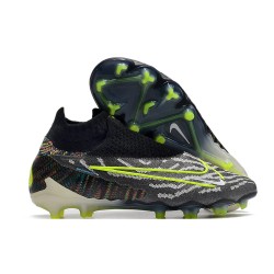 Nike Phantom GX Elite DF FG Män Link - Svart Neon Vit Blå