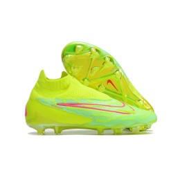 Nike Phantom GX Elite DF FG Män Luminous - Neon