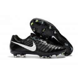 Nike Tiempo Fotbollsskor Legend VII FG - Svart Vit