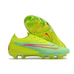 Nike Phantom GX Gripknit Elite FG Luminous - Neon