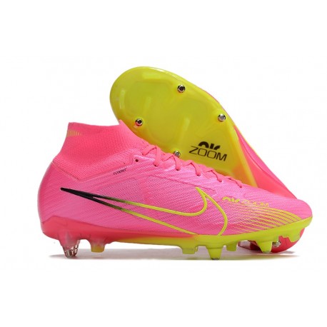 Nike Zoom Mercurial Superfly IX Elite SG Luminous - Rosa Neon Gridiron