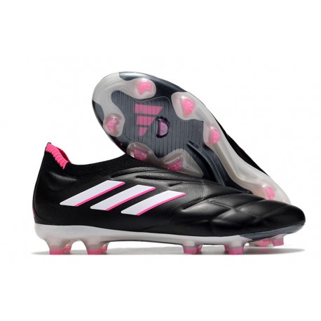 Fotbollsskor adidas COPA PURE+ FG/AG Svart Vit Rosa