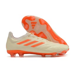 adidas Copa Pure.1 FG Fotbollsskor Vit Orange