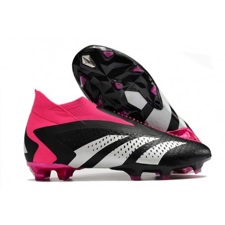 Fotbollsskor för Herrar adidas Predator Accuracy + FG Svart Vit Rosa