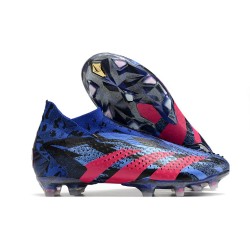 Fotbollsskor för Herrar adidas Predator Accuracy + FG Lucid Blue Team Real Magenta Svart