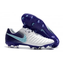 Nike Tiempo Fotbollsskor Legend VII FG - Vit Lila