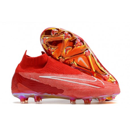 Nike Phantom GX Elite DF FG Män Röd Vit