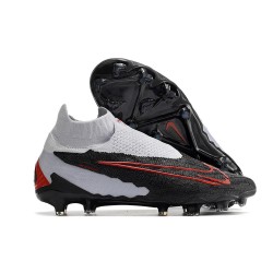 Nike Phantom GX Elite DF FG Män Svart Grå Röd