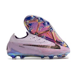 Nike Phantom GX Gripknit Elite FG Lila Svart