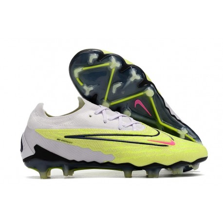 Fotbollsskor Nike Phantom GX Elite FG Luminous - Neon Gridiron Svart