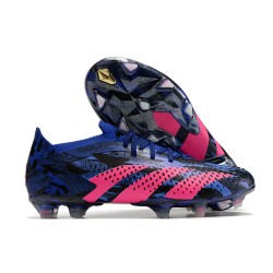 adidas Predator Accuracy.1 Low FG Lucid Blue Team Real Magenta Svart LIMITED EDITION